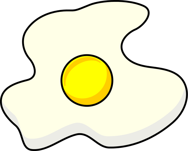 Free Fried Egg Silhouette, Download Free Clip Art, Free Clip