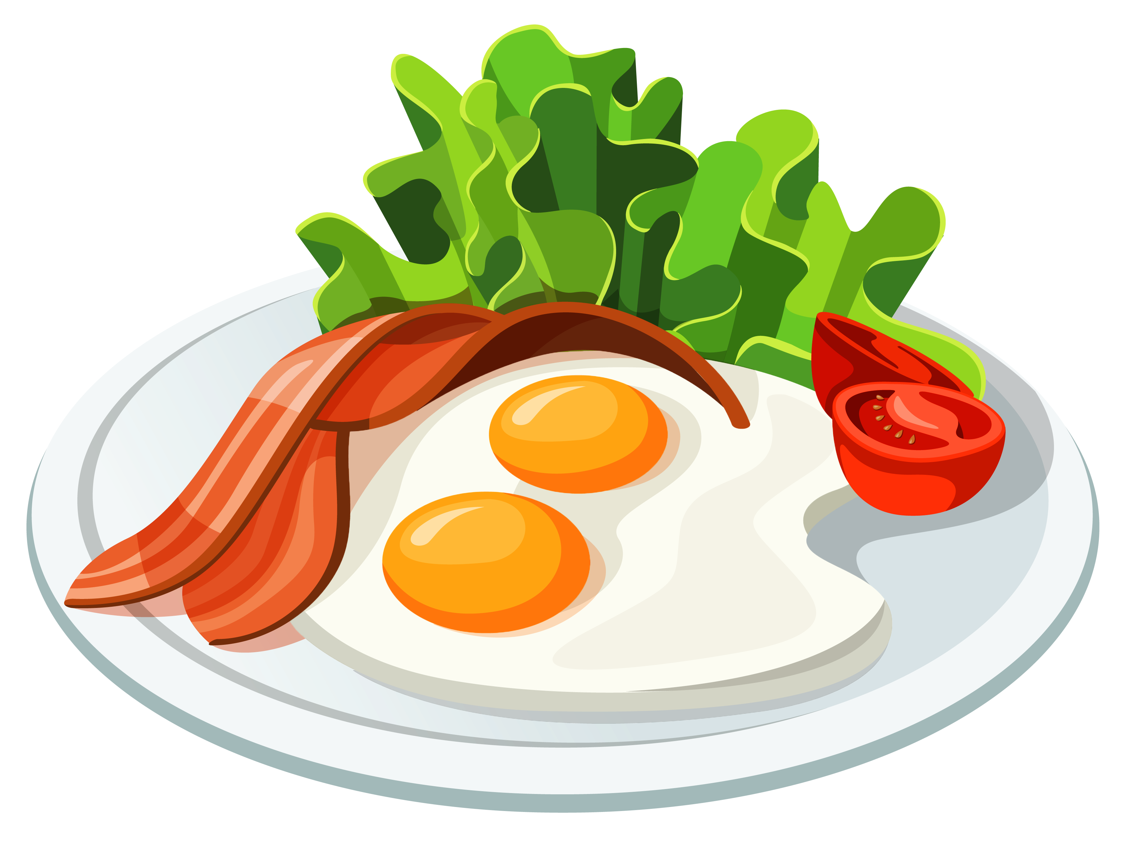 fried egg clipart food