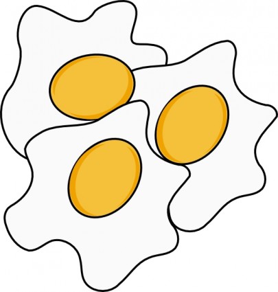 fried egg clipart free