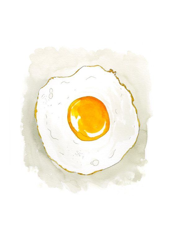 Fried egg sunny.