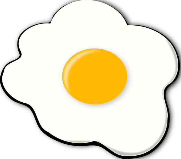 Eggs clipart sunny side up, Eggs sunny side up Transparent