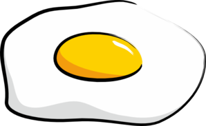 Egg Sunny Side Up clip art