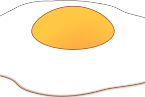 Fried egg clipart.