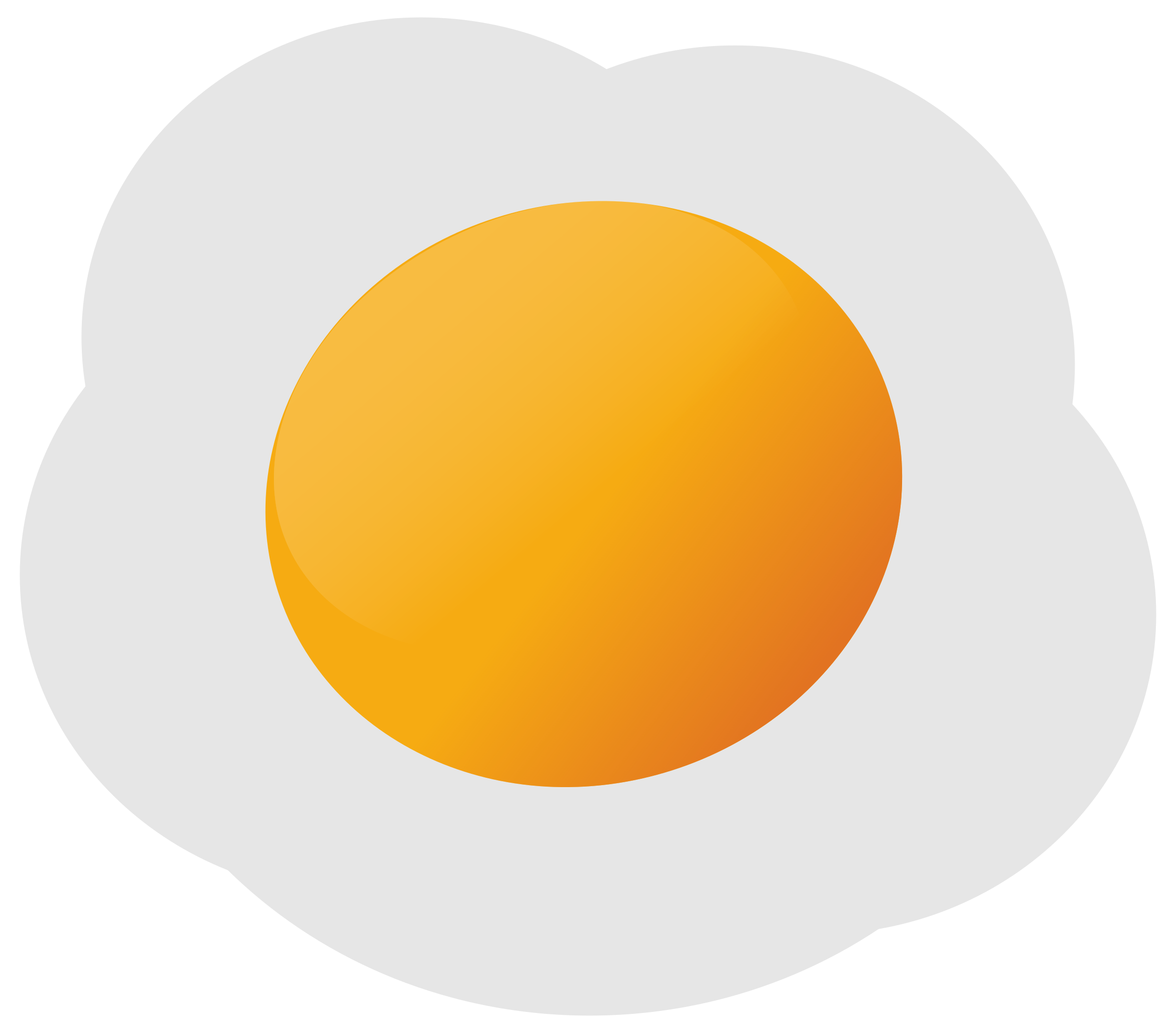 Fried Egg Vector Clipart image