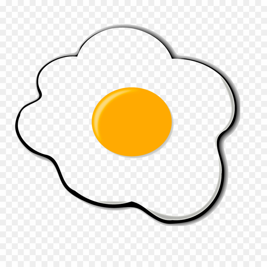 fried egg clipart yolk