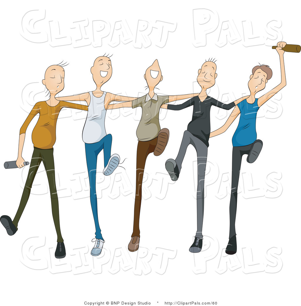 Group Of Girl Friends Clipart