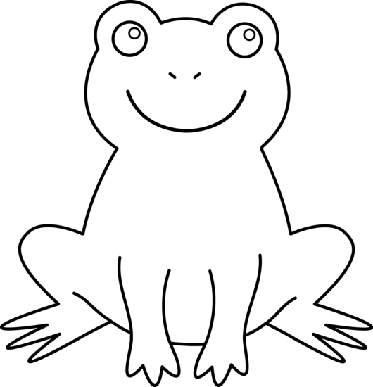Free Black And White Frog, Download Free Clip Art, Free Clip