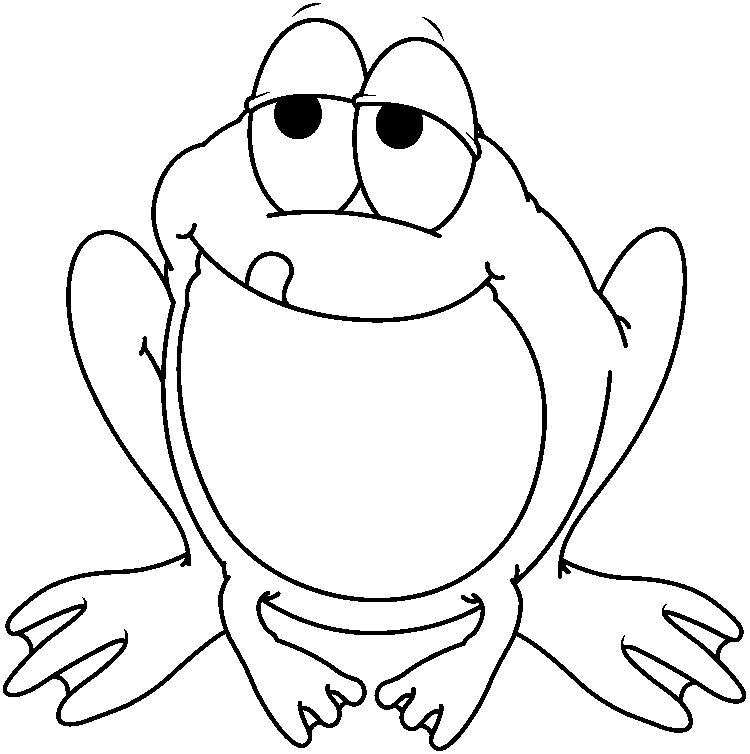 Frog black and white frogs clip art tree frog black and