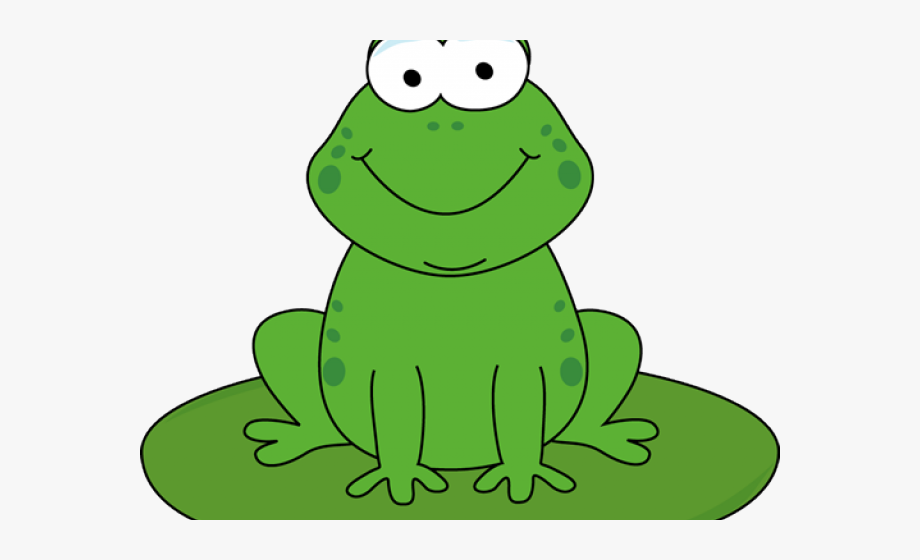 Cartoon frog lily.