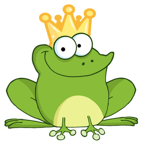 Frog clipart image a cartoon clip art of a happy frog