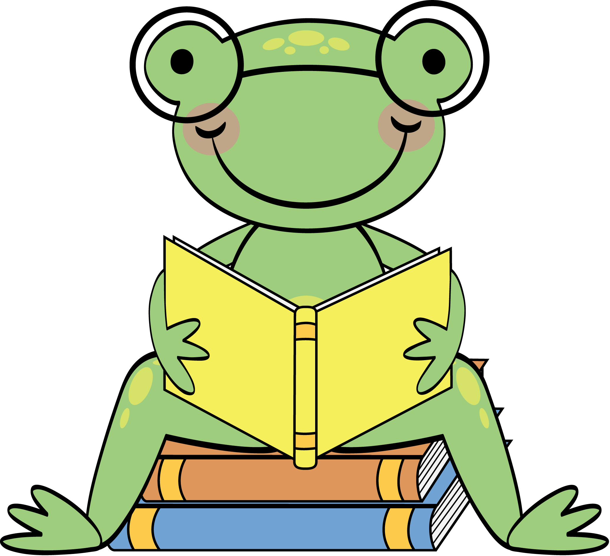 Clipart school frog.
