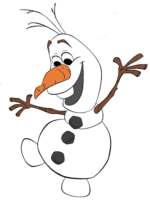 frozen olaf clipart disney animated cliparts snowflake clip character snowman library fanpop snowflakes thursdays happy thrilling summer drawing themes clipartmag