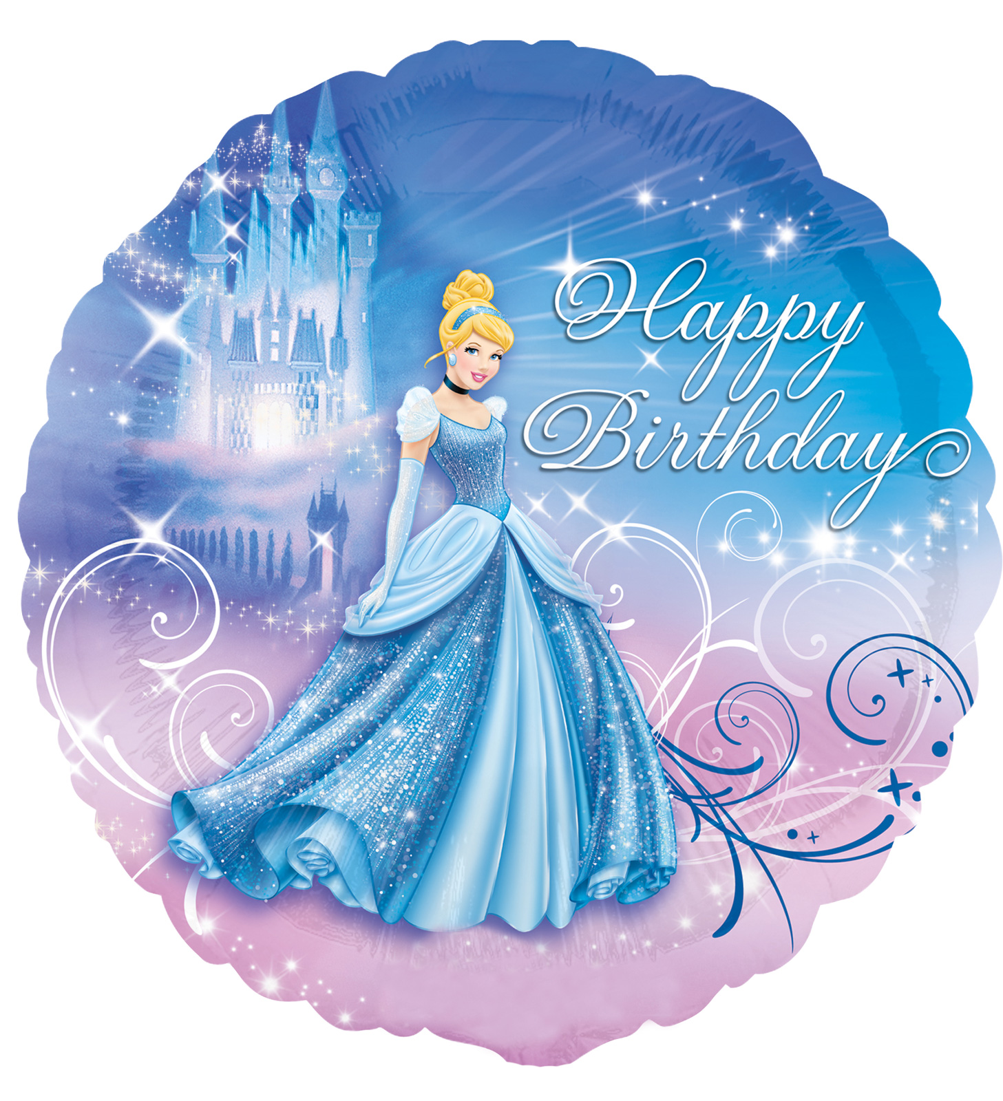 Happy Birthday Princess Frozen Clipart