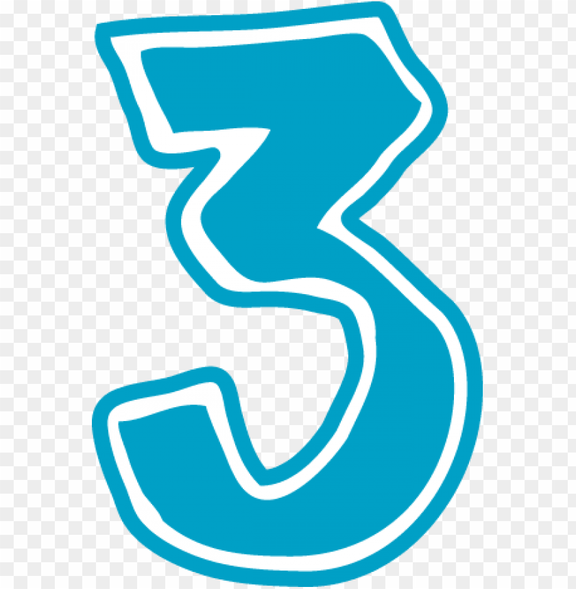 Цифра три. Логотип с цифрой 3. Цифра 3 голубая. Красивая синяя цифра три. Blue try