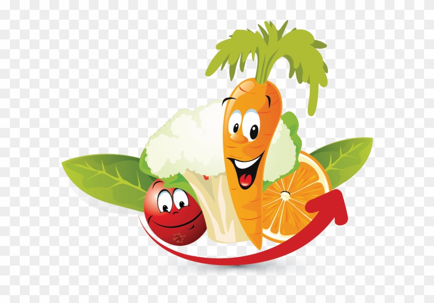 Fruits And Vegetables Animation , Png Download
