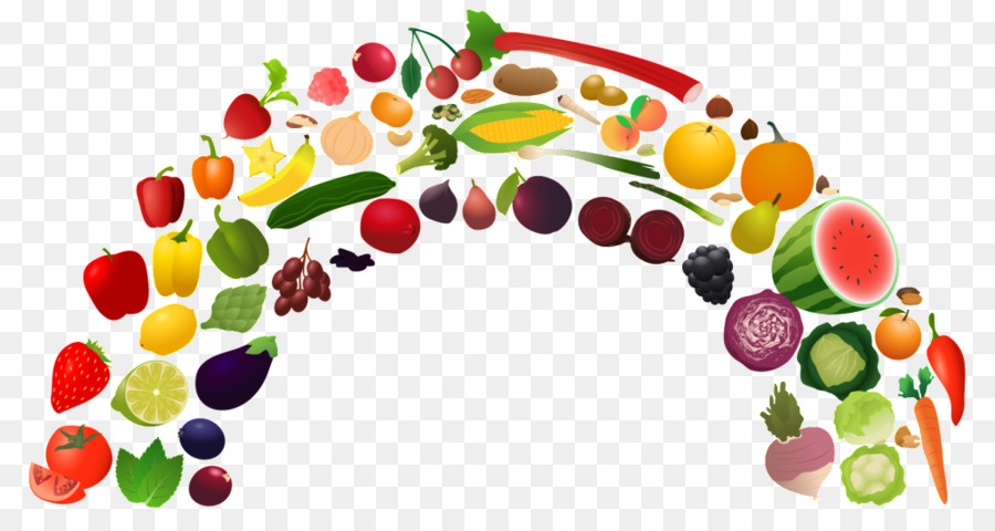 Fruits And Vegetables Background clipart