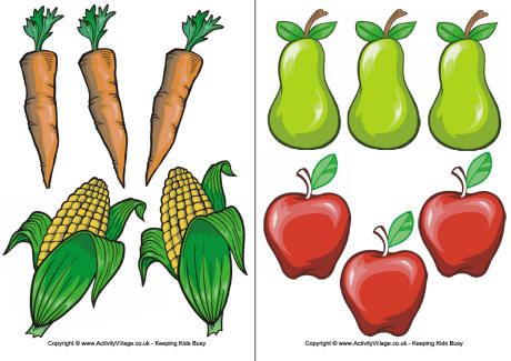 Fruit and vegetable clipart