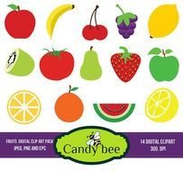 Printable Fruit Clipart images at pixy