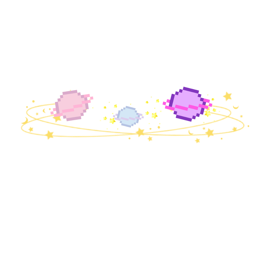 Planets stars galaxy crown aesthetic freetoedit