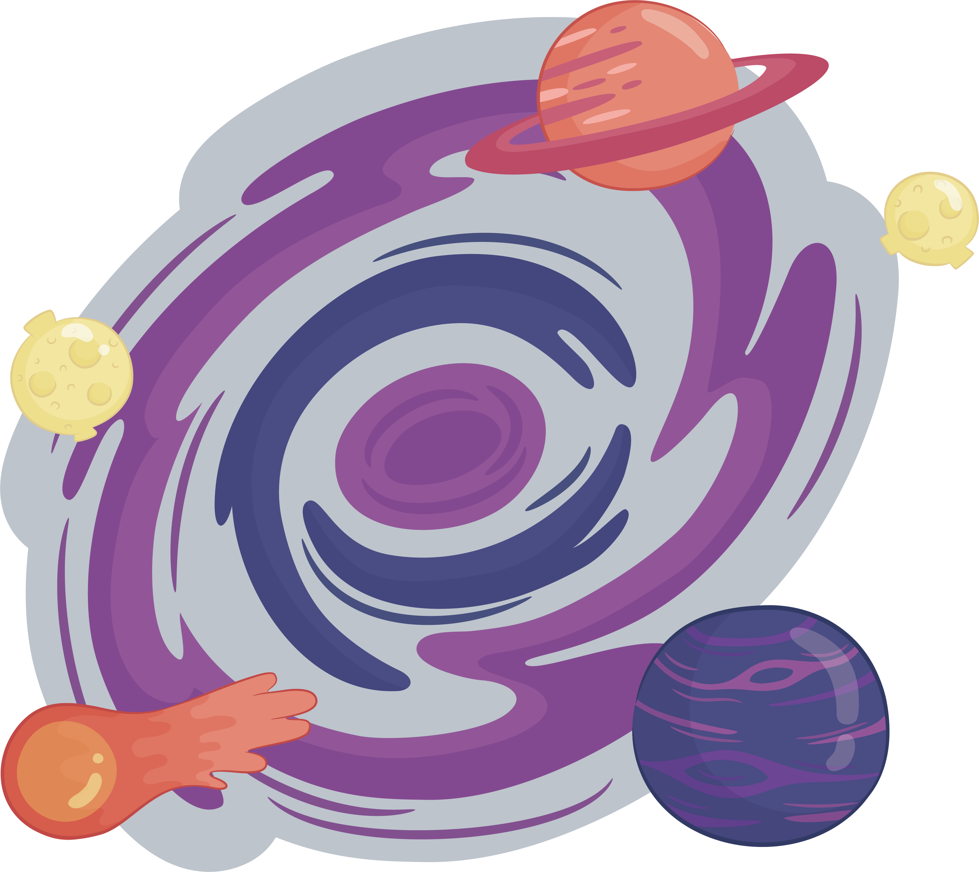 Spiral Galaxy Clip Art , Transparent Cartoon