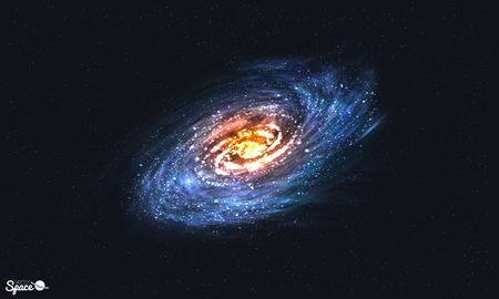 Milky way galaxy clipart