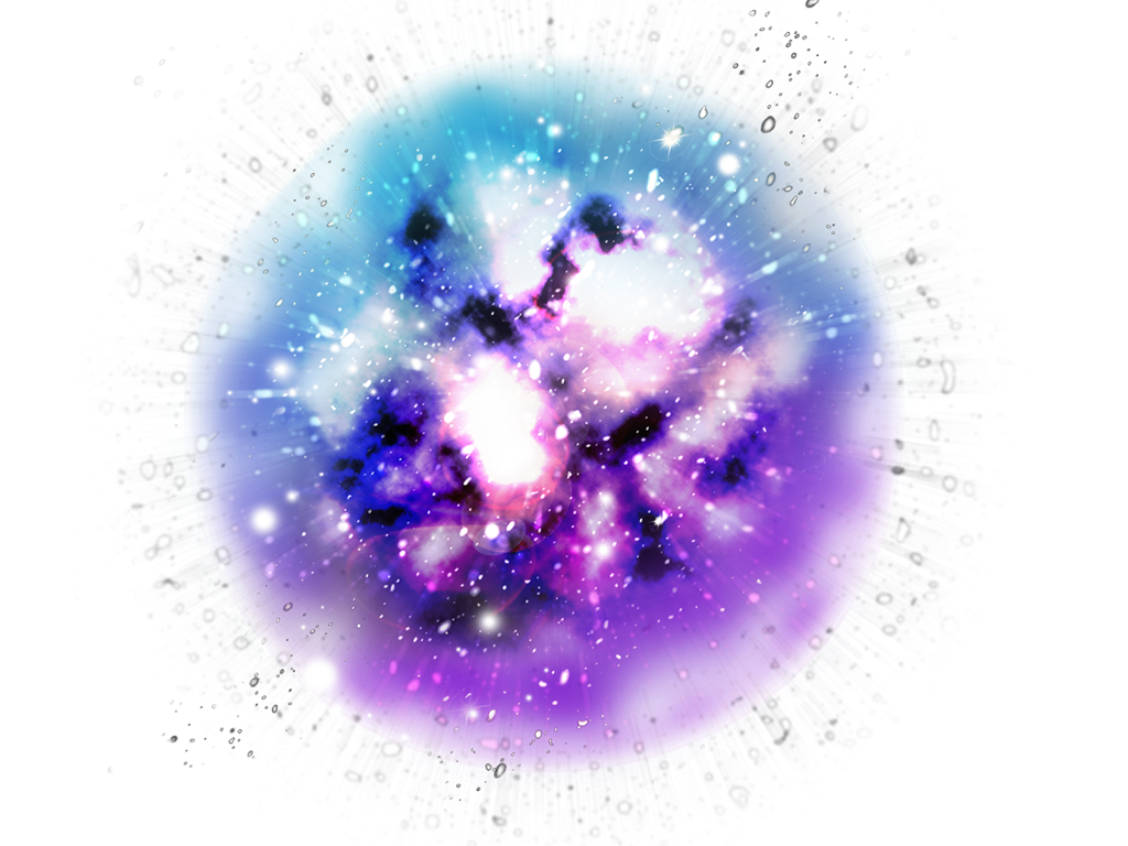 FreeToEdit clipart png stars galaxy burst with a transp