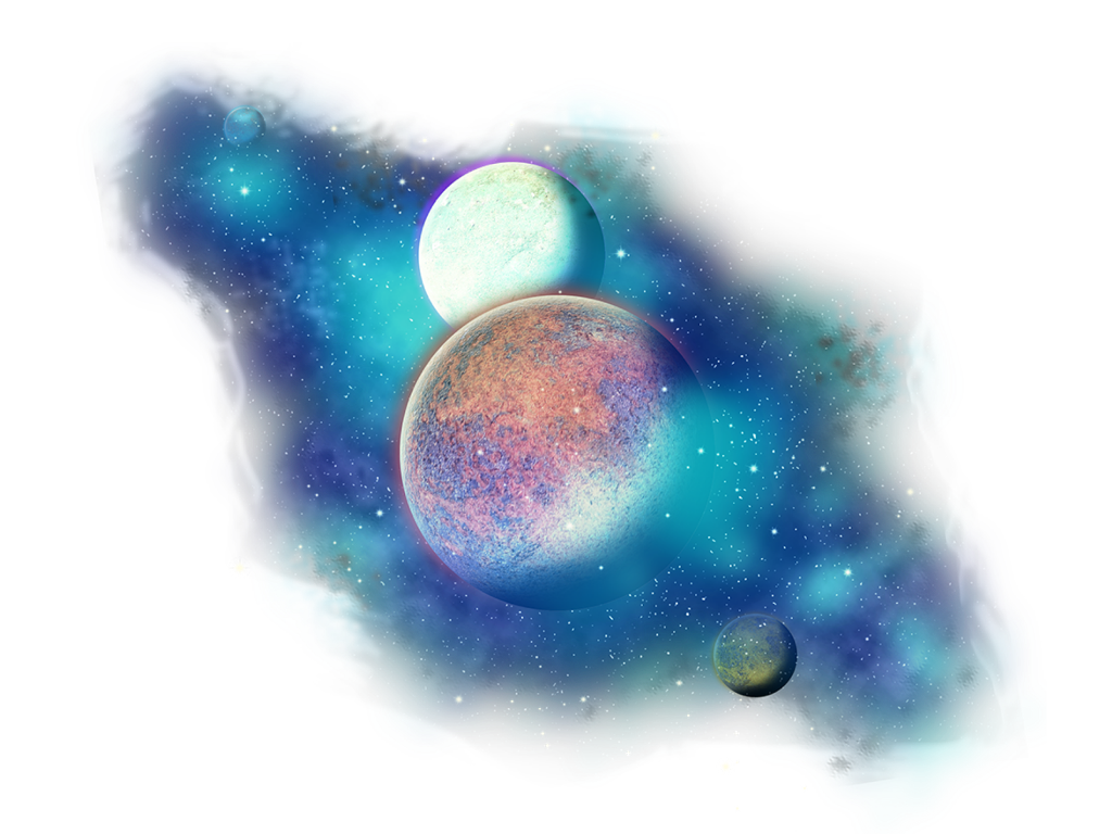 FreeToEdit clipart png stars galaxy planets with a tran