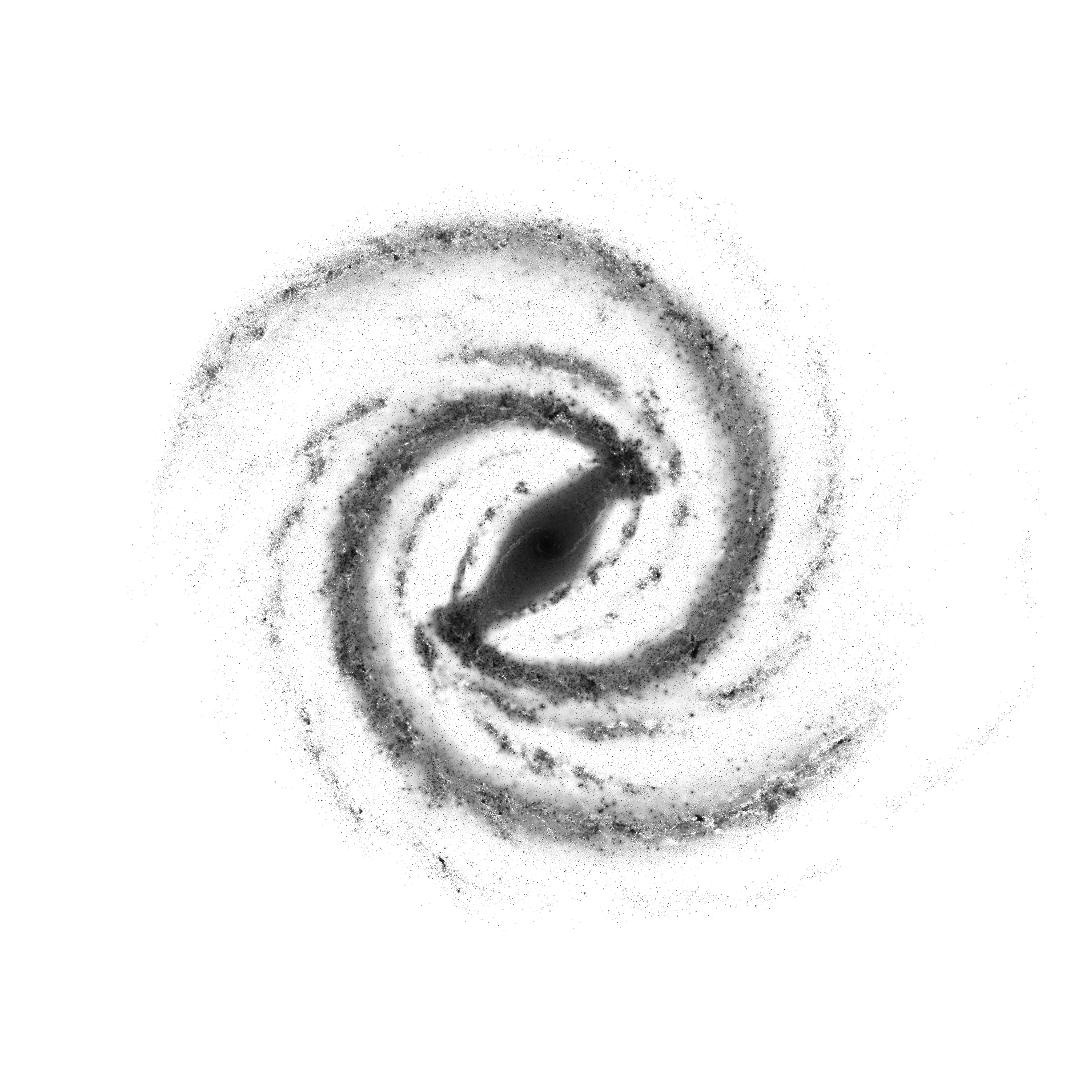 Free spiral galaxy.