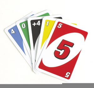 Uno card game.