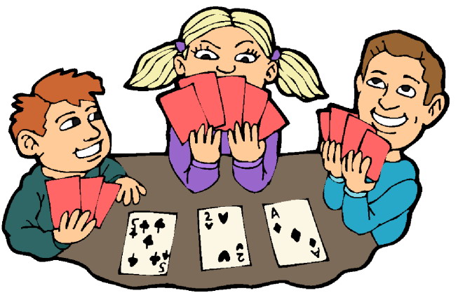Playing Card Games Clipart
