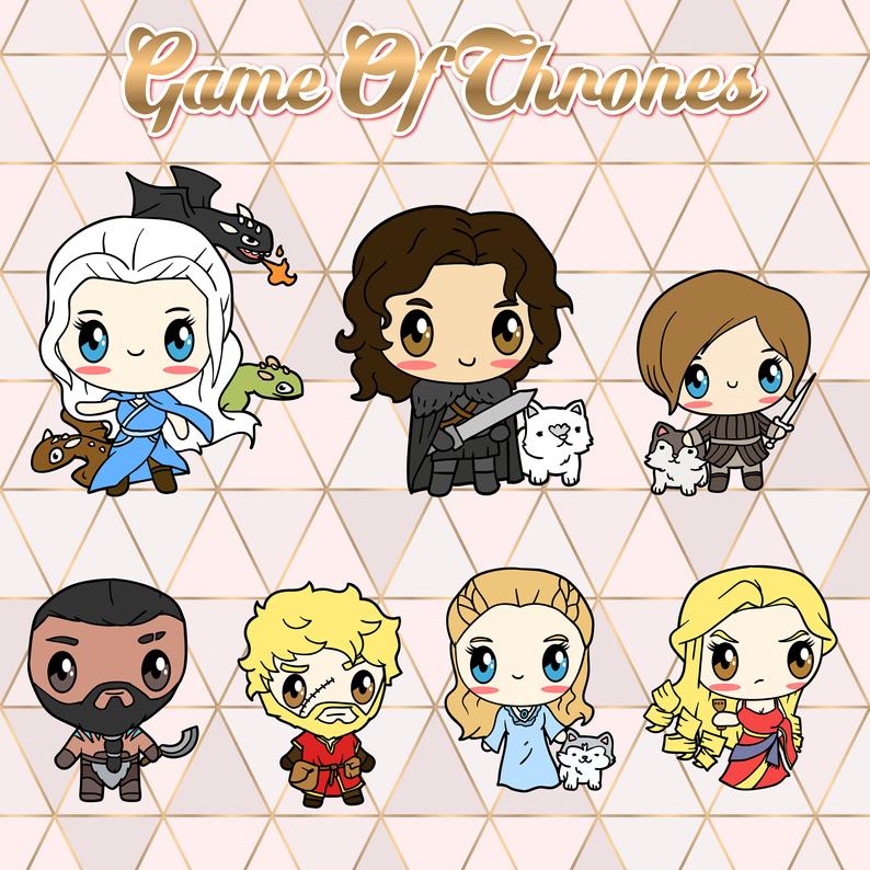 Download Free png Game of Thrones Clipart Cute Game of