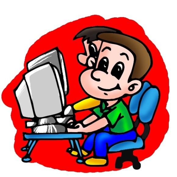 Educational Computer Game Clipart