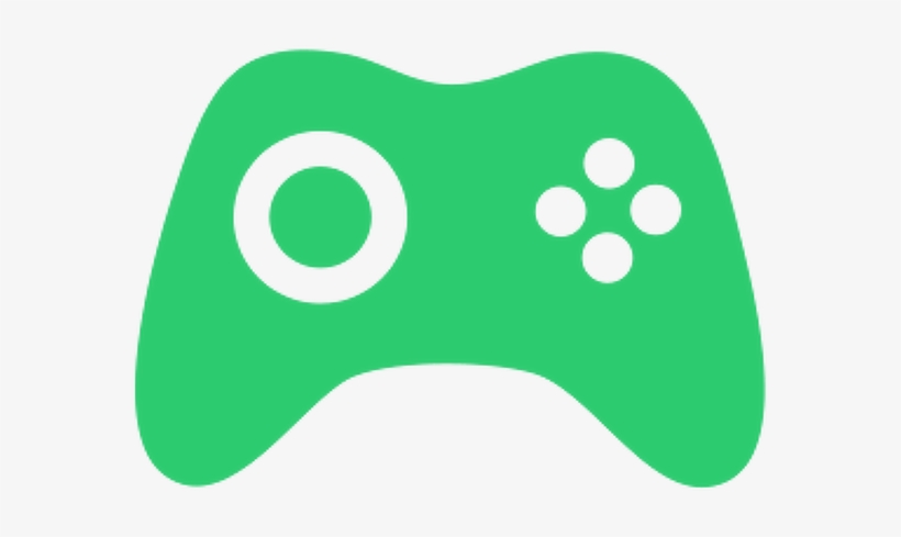 Video Game Controller Clipart Green PNG Image