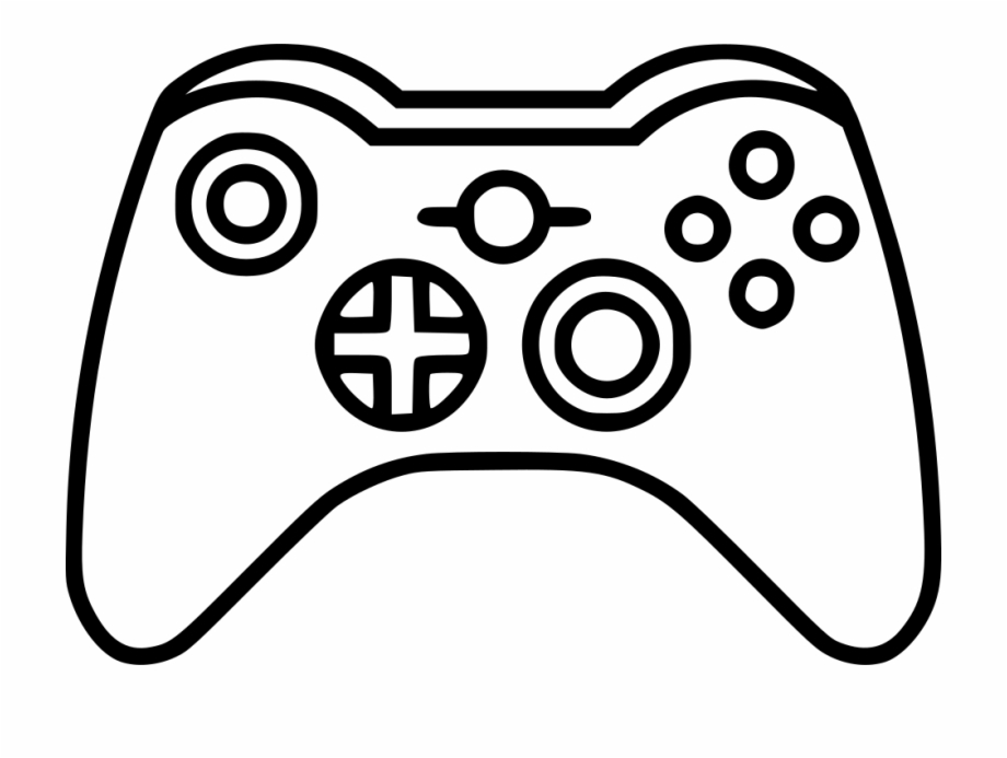 Xbox Clipart Game Icon Game Controller Line Drawings