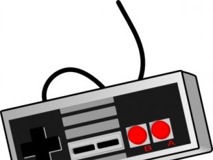 game controller clipart old school