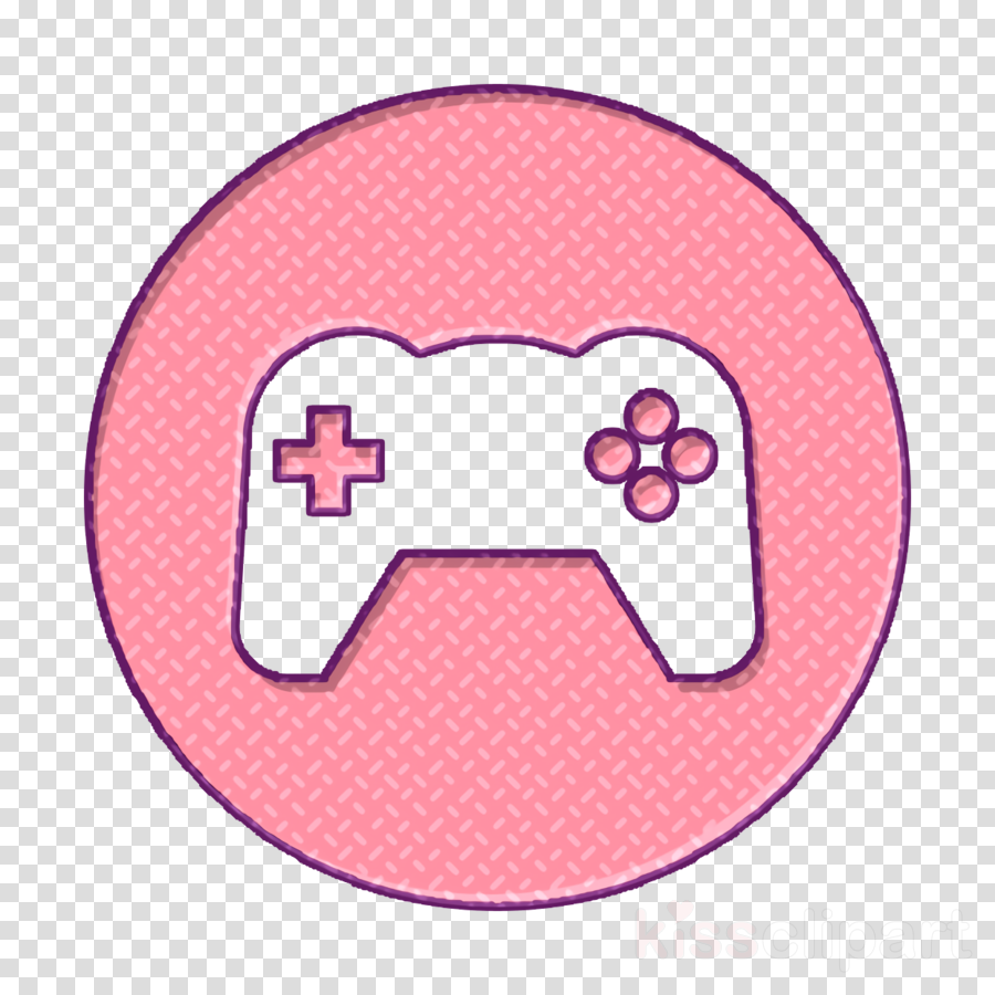 game controller clipart pink