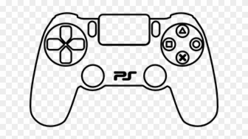 game controller clipart ps4
