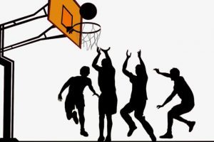Basketball games clipart.