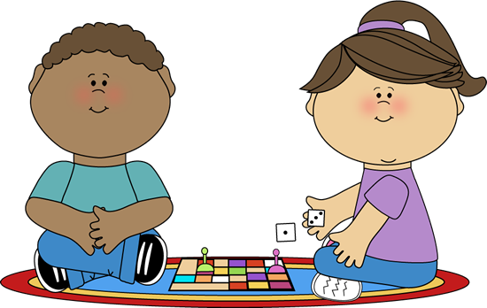 Kids play clipart.