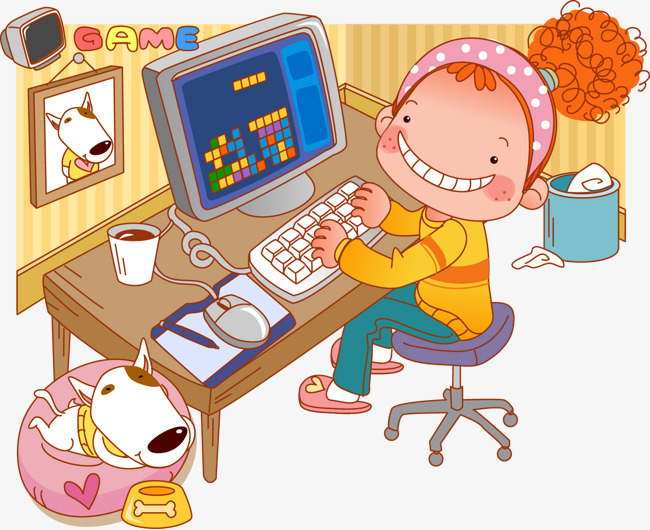 Download Free png Vector Kids Playing Games, Kids Vector