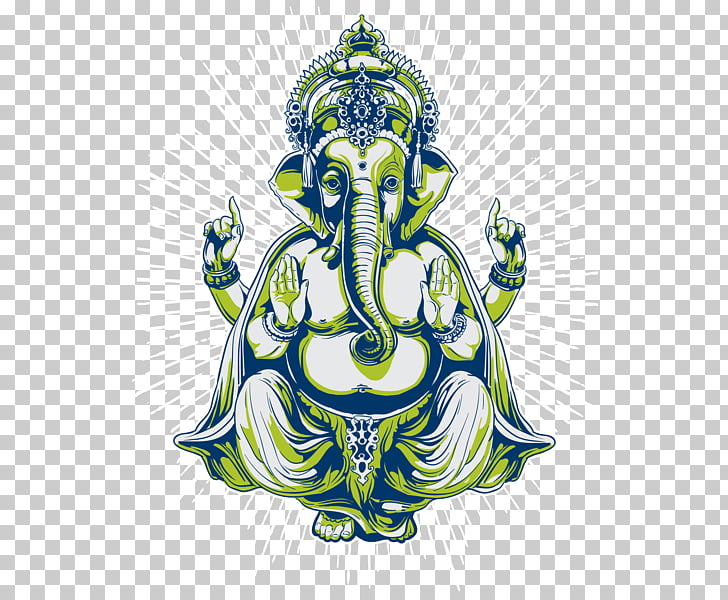 Ganesha tshirt deity.