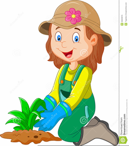 Animated Gardening Clipart