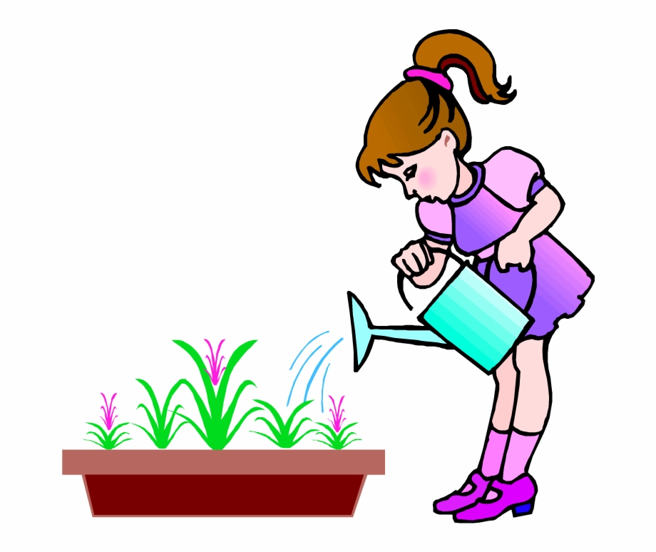 gardening clipart child