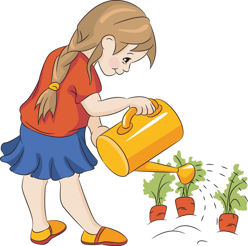 Planting clipart plant waterer, Planting plant waterer