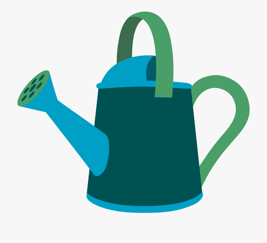 Watering Can Gardening Tools Clipart