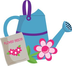 Watering can clip art
