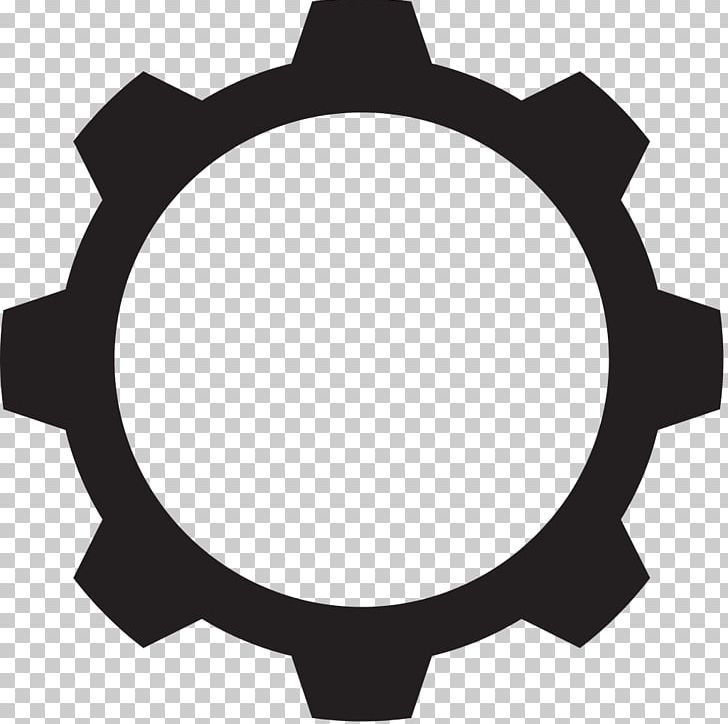 Gear Computer Icons PNG, Clipart, Black, Black And White