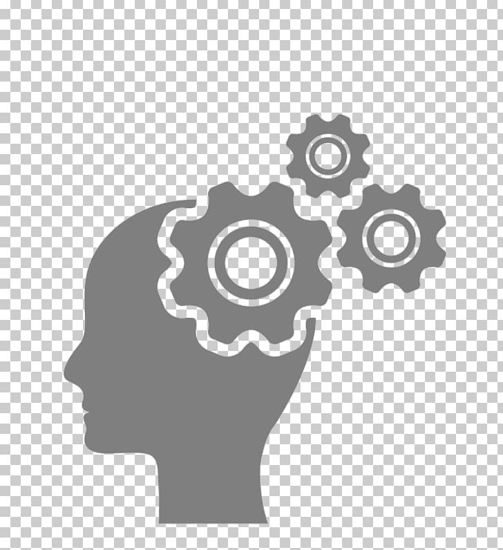 Computer Icons Brain Gear PNG, Clipart, Black And White