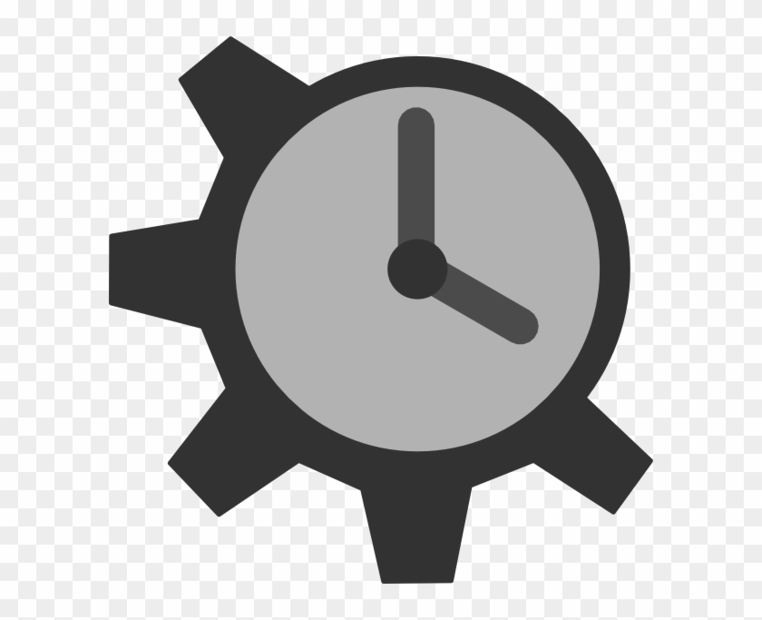 Clock Gear Clip Art, HD Png Download