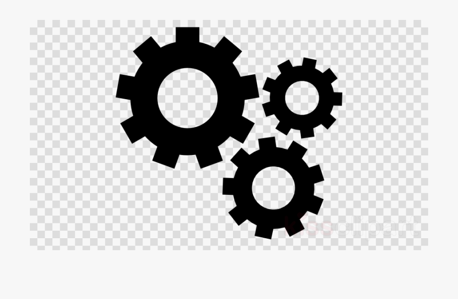 Gears png clipart.